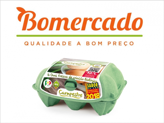 Ovos Campestre disponíveis no Bomercado, no Martim Moniz